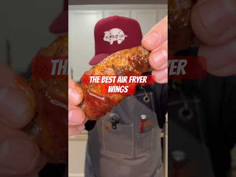 The Best Air Fryer Wings! @randysrubs