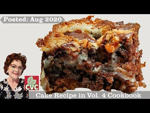 Earthquake Cake (Upside-Down German Chocolate Cake)