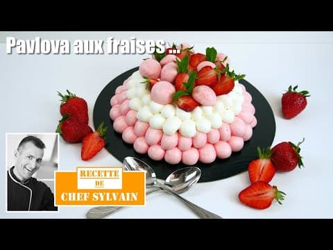 Pavlova aux fraises - Delicious French dessert with medium difficulty. Perfect recipe converted from YouTube video to PDF format.