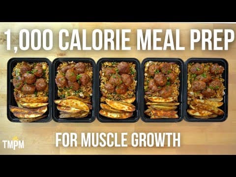 High Calorie Meal Prep for Bulking