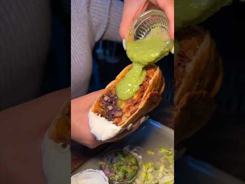 The CARNITAS CHIMICHANGA from @Vida Verde in NYC’s Midtown! 🌯 We’re addicted to these!