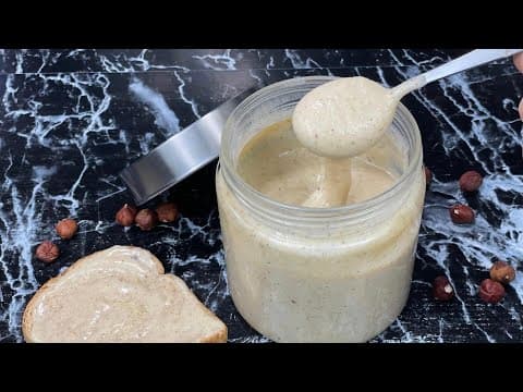 Algerian Hazelnut Spread (without palm oil) - Delicious Algerian snack with medium difficulty. Perfect recipe converted from YouTube video to PDF format.