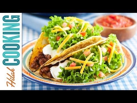 How To Make Tacos!!! Crispy Beef Taco Recipe