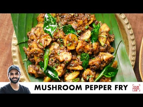 Mushroom Pepper Fry