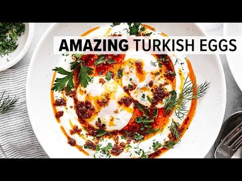 BEST TURKISH EGGS RECIPE