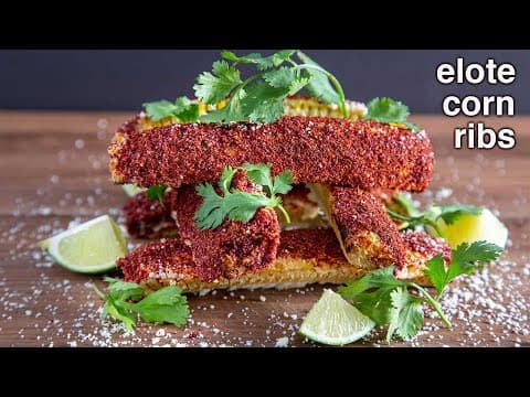 the flavor in these ELOTE CORN RIBS will blow your mind