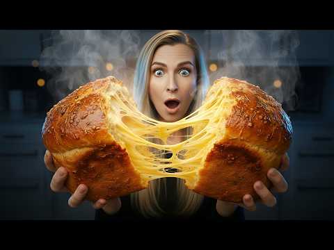 Viral No Knead Cheese Bread (No Sugar, No Kneading, Foolproof!)