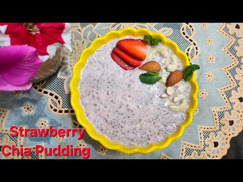 Strawberry Chia Pudding (Ramadan Special)