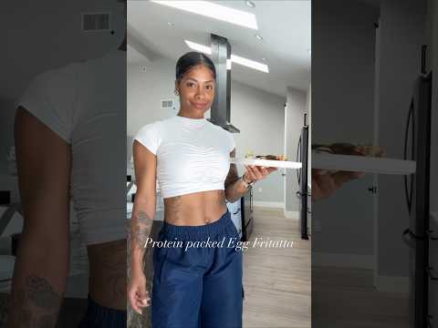 My FAVORITE High Protein Egg Frittata [SAVE IT]