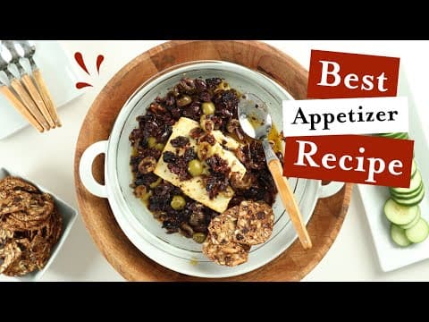 Mediterranean-Baked Feta Appetizer