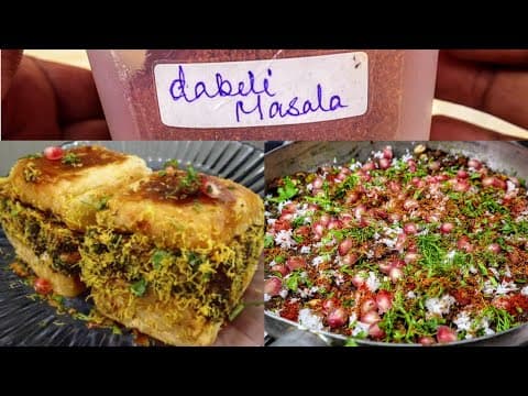Homemade Dabeli (Gujarati Spicy Potato Snack)