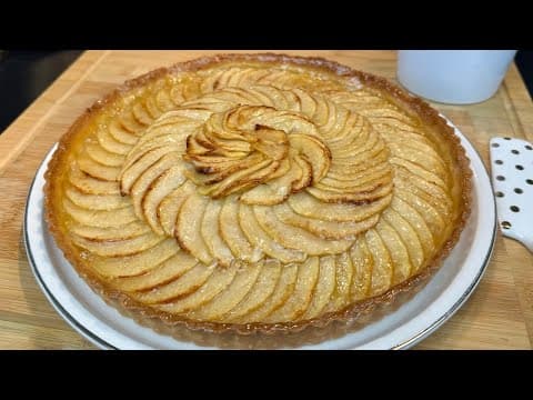 Tarte aux pommes maison facile - Delicious French dessert with medium difficulty. Perfect recipe converted from YouTube video to PDF format.