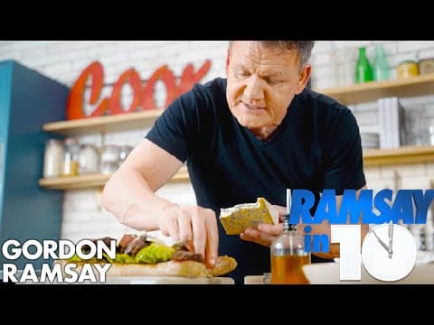 Guinness‑Bavette Steak Sandwich - Delicious British main course with medium difficulty. Perfect recipe converted from YouTube video to PDF format.