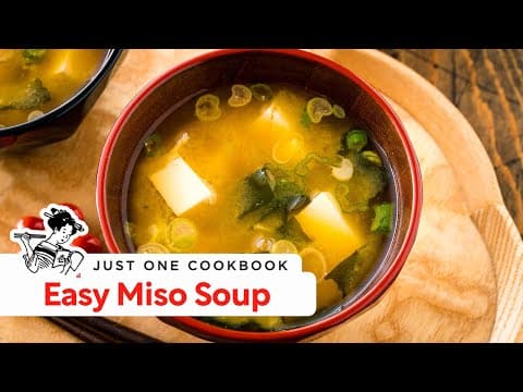 Learn to Make Classic Miso Soup! 味噌汁