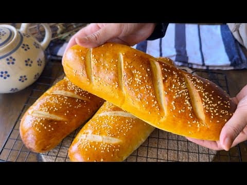 I Don't Buy Bread Anymore! I make it more delicious with Simple Ingredients!