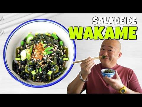 Japanese Wakame Salad - Delicious Japanese side dish with easy difficulty. Perfect recipe converted from YouTube video to PDF format.
