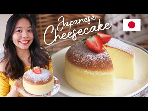 EASIEST Jiggly Japanese Cotton Cheesecake - Uncle Rikuro Style (EASY + PERFECT home cook recipe)