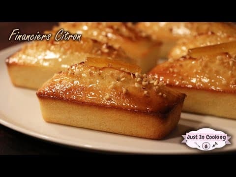 Lemon Financiers - Delicious French dessert with medium difficulty. Perfect recipe converted from YouTube video to PDF format.