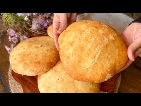 Soft Crusty Homemade Bread