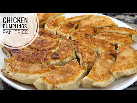 Pan Fried Chicken Dumpling