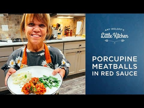 Porcupine Meatballs in Red Sauce