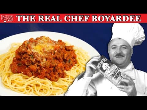 Spaghetti a la Boiardi (Original Chef Boyardee Spaghetti Dinner)