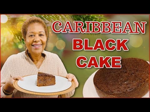 Quick Caribbean Fruit Cake
