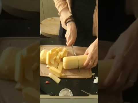 Polenta Fries: Easy Healthy Oil-free! full vid 👉 https://youtu.be/fvd6biYx-HI