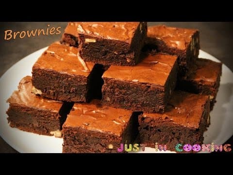 Dark Chocolate Nut Brownies - Delicious American dessert with medium difficulty. Perfect recipe converted from YouTube video to PDF format.