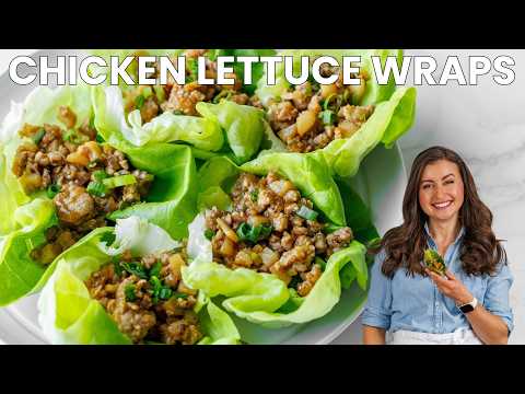 Better Than PF Chang’s! Easy Chicken Lettuce Wraps