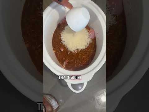 Salsa Chicken in the Crockpot 🔥