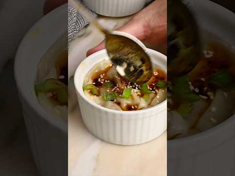 the viral Dumpling lasagna