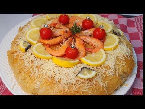 Moroccan Fish Pastilla - Delicious Moroccan main course with medium difficulty. Perfect recipe converted from YouTube video to PDF format.