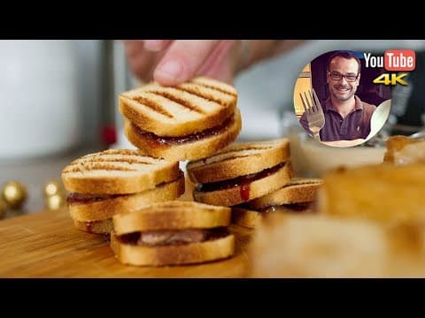 Mini Croque‑Monsieur Apple and Foie Gras