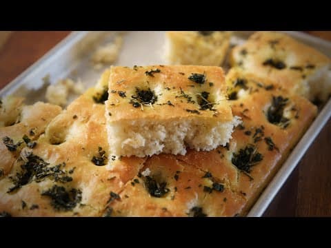 Homemade Focaccia Bread