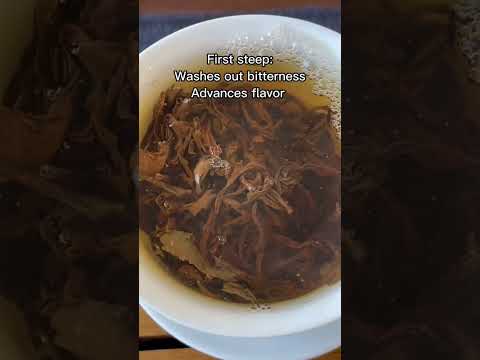 Beginners: start with whole leaves! Red tea is a good choice