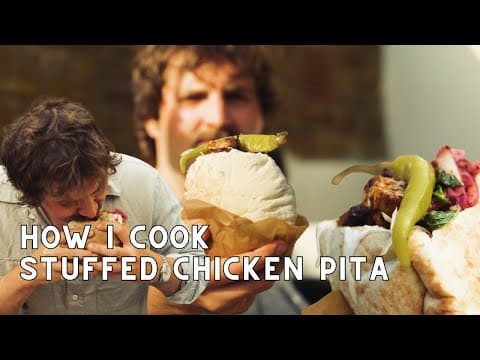 STUFFED CHICKEN PITA