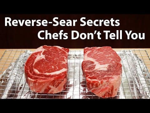Reverse-Sear Steak 2.0 (Solving Consistency Problems)