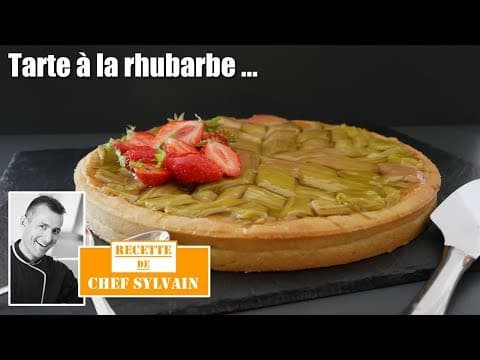 Rhubarb and Strawberry Tart - Delicious French dessert with medium difficulty. Perfect recipe converted from YouTube video to PDF format.