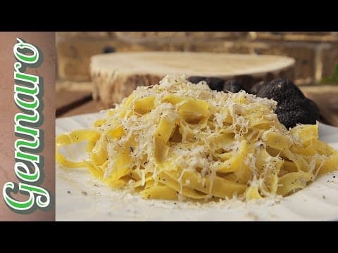 Truffle Tagliatelle - Delicious Italian main course with medium difficulty. Perfect recipe converted from YouTube video to PDF format.