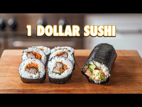 1 Dollar Sushi Rolls