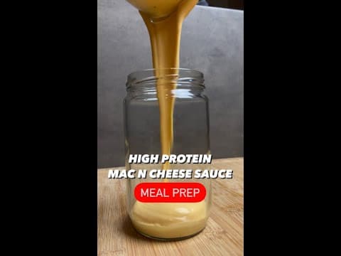 High Protein Mac N Cheese Sauce