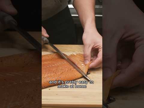 Cured salmon