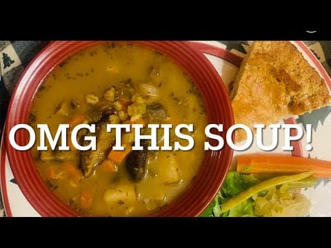 Make This Luscious Mushroom Barley Soup: Vegan or Not It’s Delicious