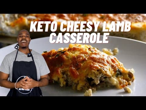 How to Make Keto Cheesy Lamb Casserole (Low Carb)