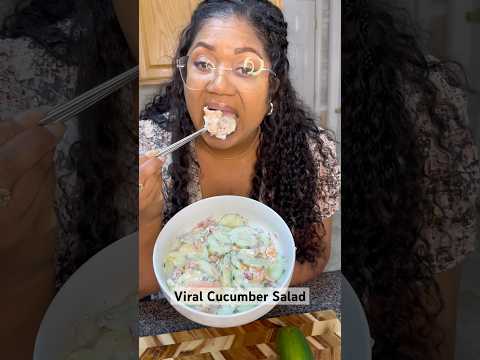 Trying the viral Cucumber Salad. Is it any good?