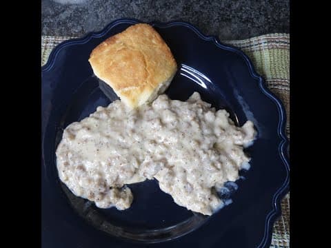 Biscuit and Gravy (Hardee's copy cat)
