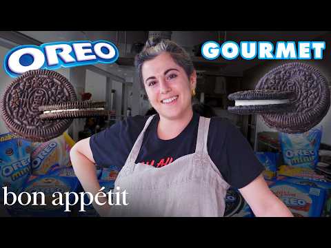 Pastry Chef Attempts To Make Gourmet Oreos