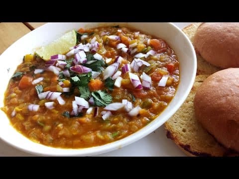 Mixed Vegetable Curry (Pav Bhaji Masala style)