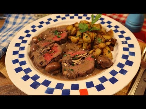 Old-Style Roast Beef - French Main Course Old-Style Roast Beef - Delicious French main course with medium difficulty. Perfect recipe converted from YouTube video to PDF format.